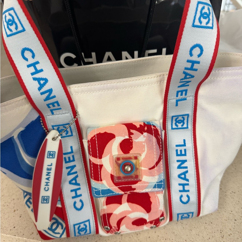Vintage Chanel Surf Tote